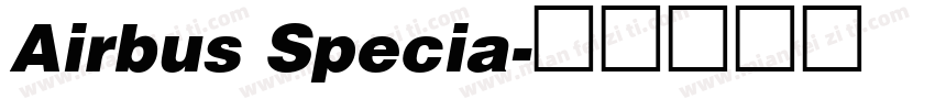 Airbus Specia字体转换